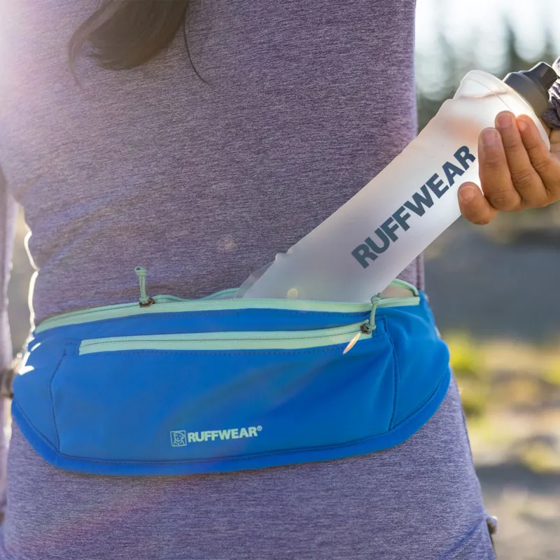 Ruffwear Trail Runner Running Belt in Blue Pool-10